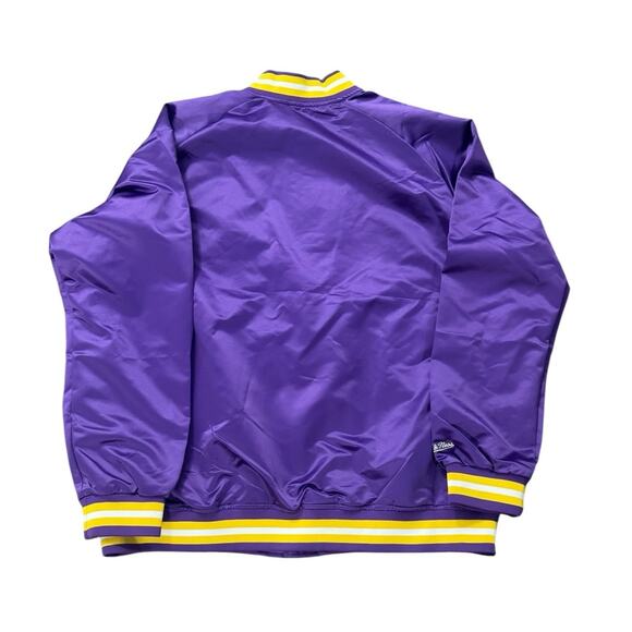 NWT! Mitchell & Ness PVAMU NCAA Lightweight Full Snap Bomber Jacket - Size 3XL - Picture 5 of 6